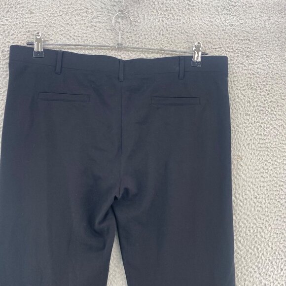 Betabrand Pants Womens XXL Black Stretch Pull On Stretch Knit Straight Everyday - Picture 4 of 11